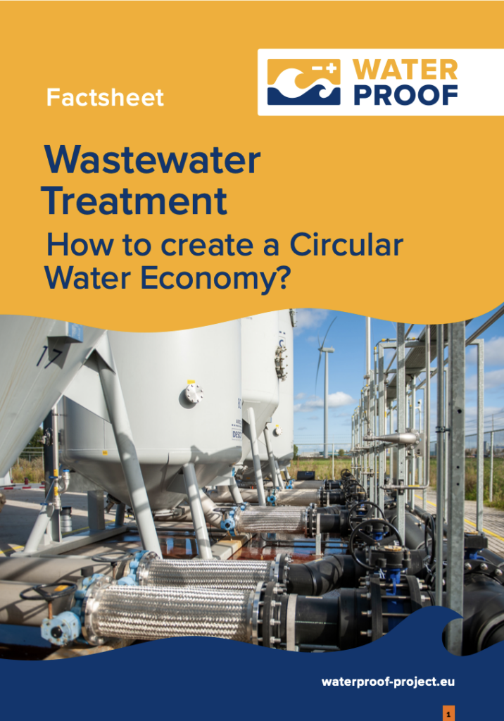 wastewater treatment facility in urban environment